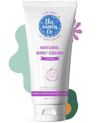 Picture of The Moms Co. Cream Natural Baby Face Cream 50gm