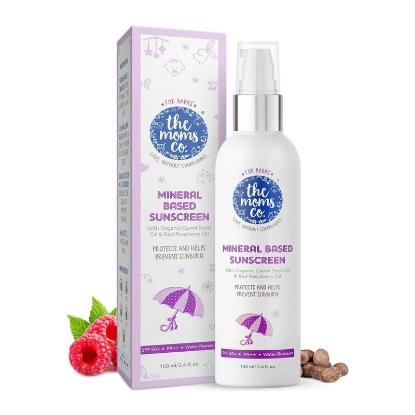 Picture of The Moms Co. Natural Baby Sunscreen with SPF 50+ 100ml