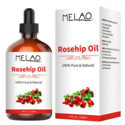 Picture of Melao 100% Rosehip Oil Pure Organic Rose Hip Seed Oil Cold Pressed 118ml