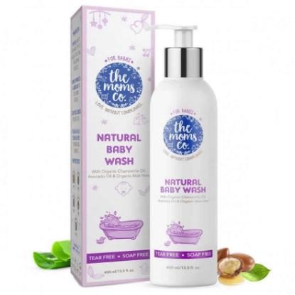 Picture of The Moms Co. Natural Baby Wash With Mono-carton 400ml