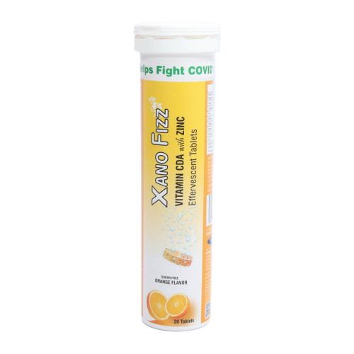 Picture of Xano Fizz Vitamin CDA with Zinc 20 Tablet 'Bottle'