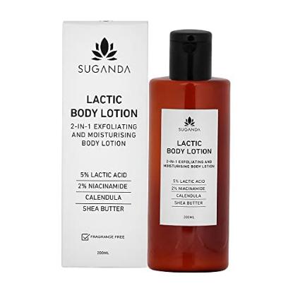 Picture of Suganda 2-in-1 Exfoliating & Moisturising Lactic Acid Body Lotion 200ml