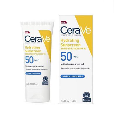 Picture of CeraVe Hydrating Mineral Sunscreen SPF50 75ml 