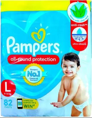 Picture of Pampers Baby Pants 82'S Large