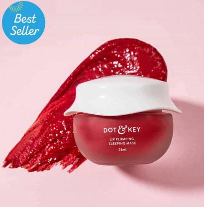 Picture of Dot & Key Lip Plumping Sleeping Mask Vitamin C + E 21ml