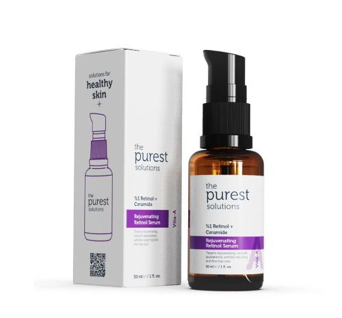Picture of The Purest Solutions Rejuvenating Retinol Serum 1% Retinol + Ceramide 30ml