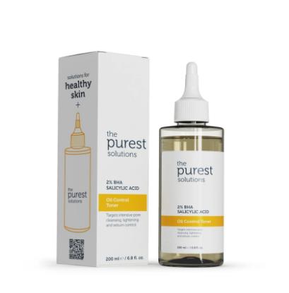 Picture of The Purest Solutions Oil Control Toner 2% BHA Salicylic Acid 200ml