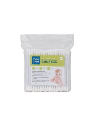 Picture of Mee Mee Cotton Buds (White, 100 Pieces per Pack)