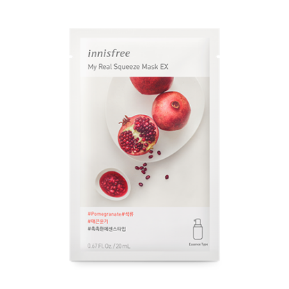 Picture of Innisfree My Real Squeeze Sheet Mask Pomegranate 20ml