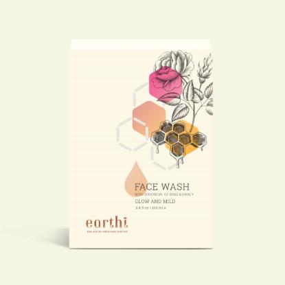 Picture of Earthi Rose And Honey Face Wash 100ml
