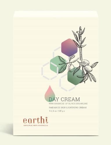 Picture of Earthi Sugarcane And Olive Day Cream 100ml