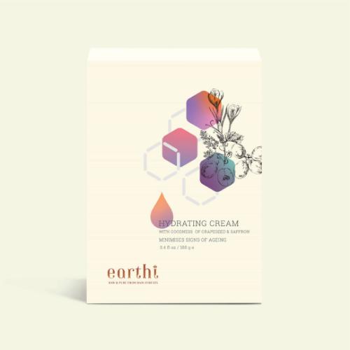 Picture of Earthi Grapeseed And Safron Hydrating Cream 100ml