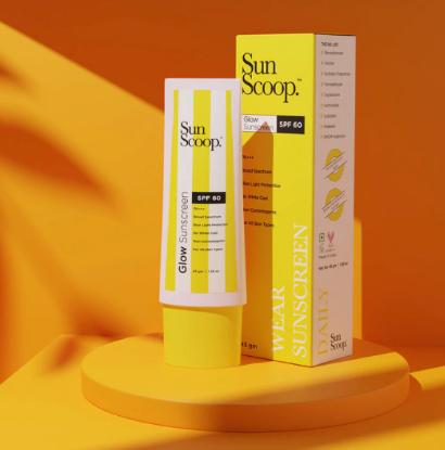 Picture of Sunscoop Glow Sunscreen SPF60 - 45gm