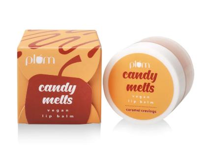 Picture of Plum Candy Melts Vegan Lip Balm Caramel Craving 12gm