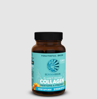 Picture of Sunwarrior Plant-Based Vegan Collagen Capsules - 30 Servings