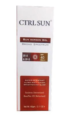 Picture of CTRL Sun Screen Gel SPF 40 60gm