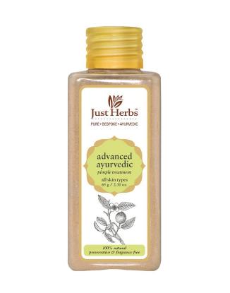 Picture of Just Herbs Advanced Ayurvedic Pimple Treatment 65gm