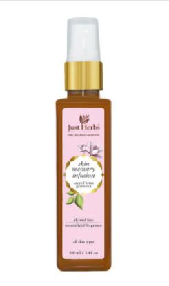 Picture of Just Herbs Sacred Lotus - Green Tea Skin Recovery Toner 100ml