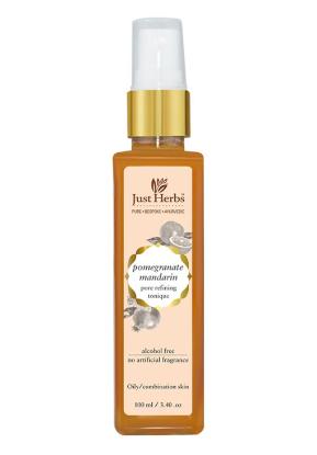 Picture of Just Herbs Pomegranate Mandarian Pore Refining Tonique 100ml (Enlarged Pores)