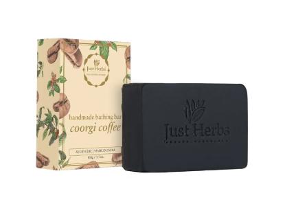 Picture of Just Herbs Coorgi Coffee Handmade Bathing Bar 100gm