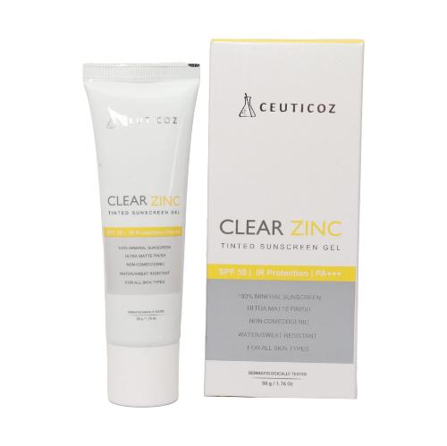 sunscreen and zinc