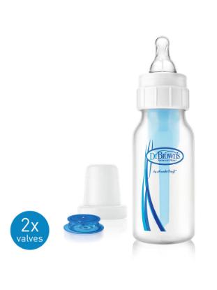 Picture of Dr. Brown's 8oz/250ml PP Narrow Specialty Feeding System Bottle (SB815-MED)