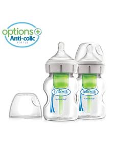 Picture of Dr. Brown's 5 oz/150ml Options+ Wide-Neck Bottle, PP, 2- Pack (WB52600-ESX)
