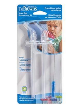 Picture of Dr. Brown's Insulated Straw Cup Replacement Kit, 2-Pack (TC072-INTL)