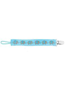 Picture of Dr. Brown's Pacifier Clip, Blue Elephant (AC063-P2)