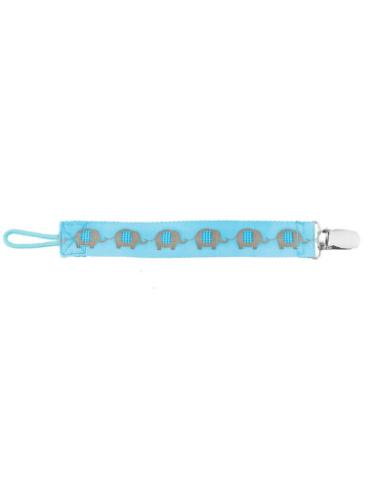 Picture of Dr. Brown's Pacifier Clip, Blue Elephant (AC063-P2)