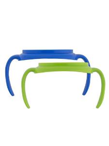 Picture of Dr. Brown's Transition Cup Handles, 2-pack, blue/green (TC071-INTL)