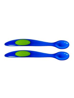 Picture of Dr. Brown's Infant Feeding Spoon 2-Pack, Boy (TF201)