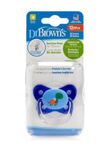 Picture of Dr. Brown's Prevent Classic Shield Pacifier - Stage 2 (6-12M) - Blue, 1-Pack (PV21408-GBX)