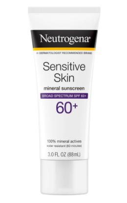 Picture of Neutrogena Sensitive Skin Mineral Sunscreen SPF 60+ 88ml