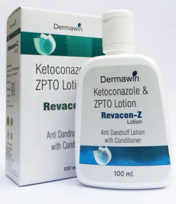 Picture of Dermawin Revacon-Z Lotion Anti-Dandruff Lotion With Conditioner 100ml