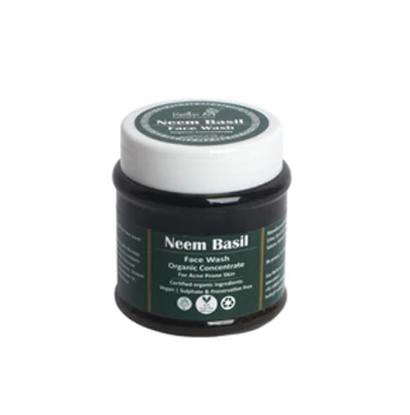 Picture of Rustric Art Organic Neem Basil Face Wash Concentrate 125gm 