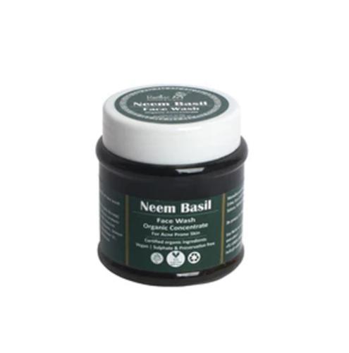Picture of Rustric Art Organic Neem Basil Face Wash Concentrate 125gm 