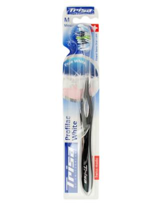 Picture of Trisa Profilac White Medium Toothbrush 