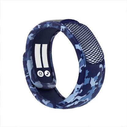 Picture of PARAKITO Wristband Kids Blue Camouflage (EN)