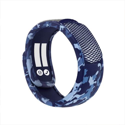 Picture of PARAKITO Wristband Kids Blue Camouflage (EN)