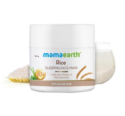 Picture of Mamaearth Rice Sleeping Face Mask 100ml