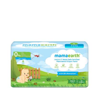 Picture of Mamaearth Plant Based Diaper Pants (Size S 4-6kg) (30 Diapers)