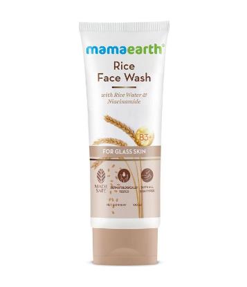 Picture of Mamaearth Rice Face Wash With Rice Water & Niacinamide for Glass Skin - 100ml