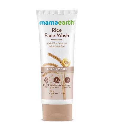 Picture of Mamaearth Rice Face Wash With Rice Water & Niacinamide for Glass Skin - 100ml