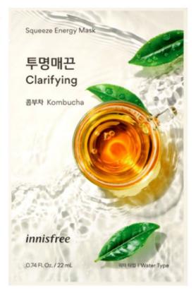 Picture of Innisfree Squeeze Energy Sheet Mask - Kombucha 22ml
