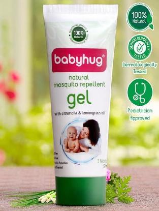 Picture of Babyhug 100% Natural Mosquito Repellent Gel - 50ml