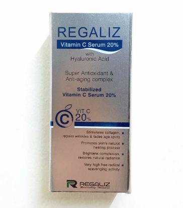 Picture of Regaliz Vitamin C Serum 20% With Hyaluronic Acid 20ml