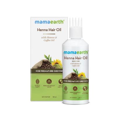 Picture of Mamaearth Henna Hair Oil 150ml