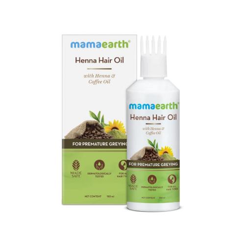 Picture of Mamaearth Henna Hair Oil 150ml