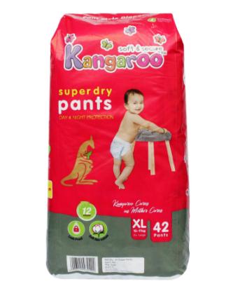 Picture of Kangaroo Super Dry Pant Style Diaper Extra Large 42'S